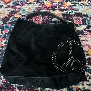 Lucky Brand peace sign bag